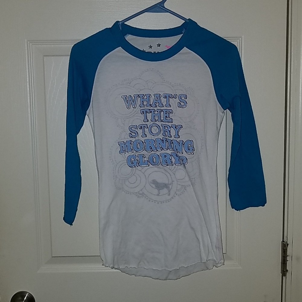 PINK baseball tee XS